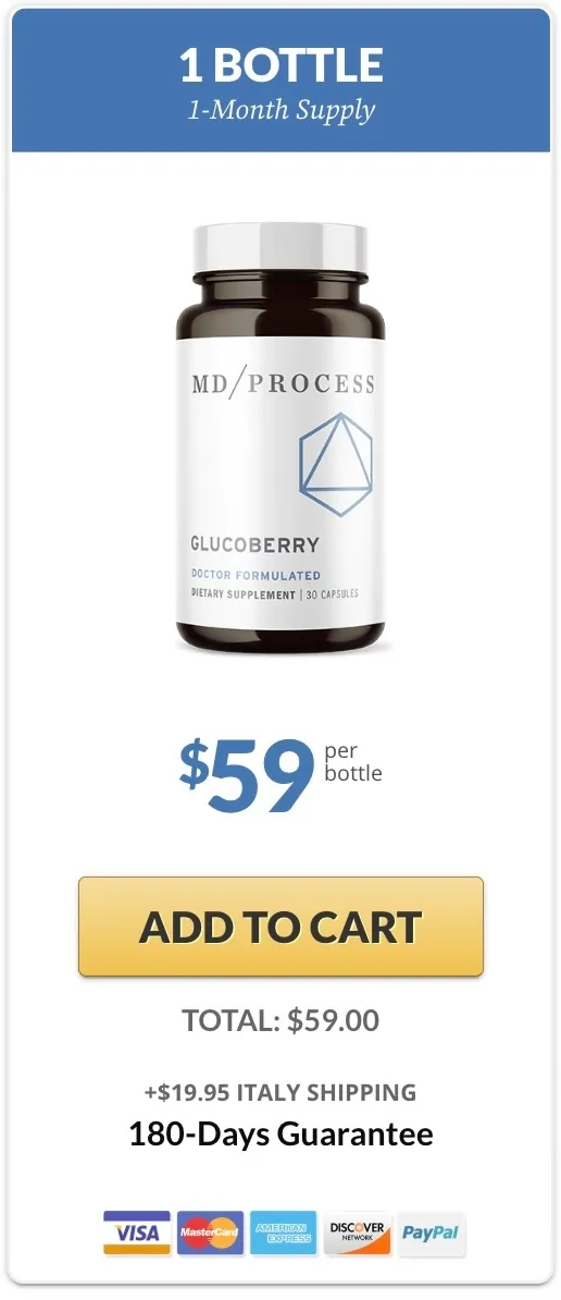 GlucoBerry 1 bottle